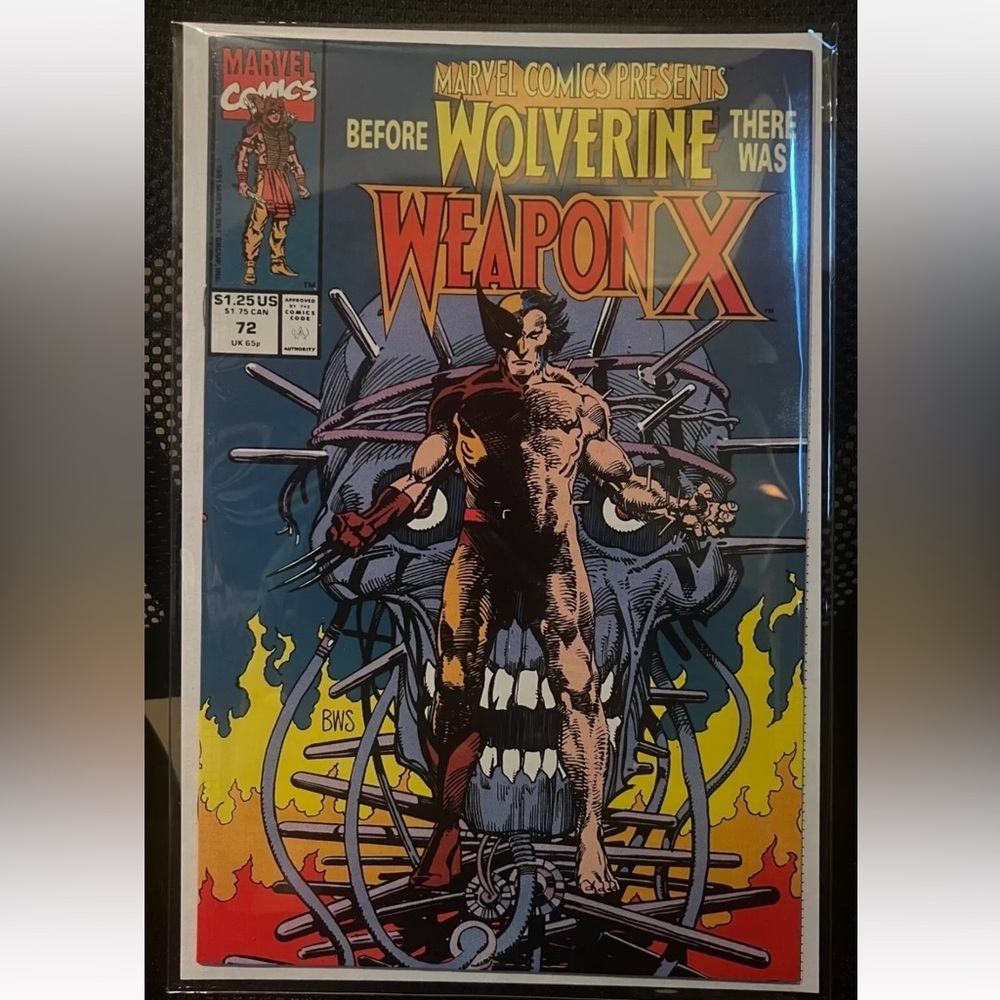 Marvel Comics-Marvel Comics Presents, Weapon X -  #72 (Marvel Comics 1991)